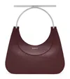 Alexander Mcqueen Lambskin T-bar Top-handle Bag In Red