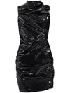 Alexander Mcqueen Woman Black Dresses In Black