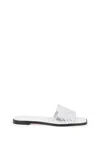 Alexander Mcqueen Mbossed Seal Flat Sandals