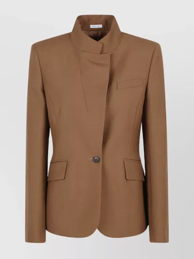 ALEXANDER MCQUEEN LAPEL JACKET WITH CHEST AND FLAP POCKETS