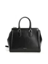 Alexander Mcqueen Birdee Large Bag In Black