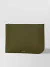Alexander Mcqueen Large Leather Rectangular Shape Sling Pouch