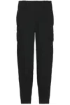 Alexander Mcqueen Large Pocket Trouser In Black