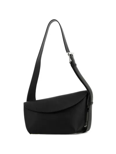 Alexander Mcqueen Alexander Mc Queen Sling T Bar Black Calf Leather Crossbody