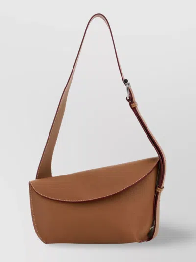 Alexander Mcqueen Large T-bar Crossbody Bag With Adjustable Strap