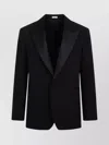 Alexander Mcqueen Single-breasted Wool Blazer