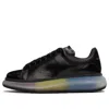 Alexander Mcqueen Larry Leather Sneakers 'black Multi'