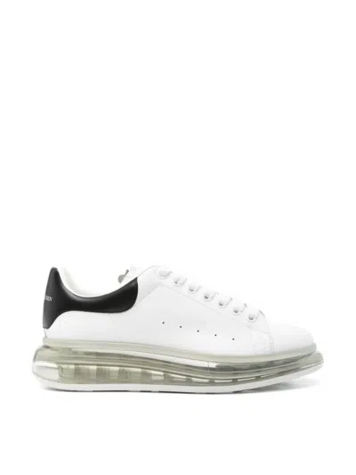 Alexander Mcqueen Larry Oversize Clear Sole Sneakers In Gray