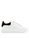 Alexander Mcqueen Oversize Sneakers In White And Beige Calf Leather