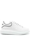 Alexander Mcqueen New Tech Calftpu Heel Counter Chunky Sole Sneaker Wht Blk O
