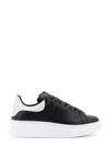Alexander Mcqueen Men Low-top Leather Sneakers In Animal Print