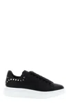 Alexander Mcqueen Oversized Low-top Sneakers With Studs In Black