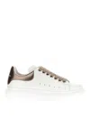 Alexander Mcqueen Low-top Leather Sneakers In Brown