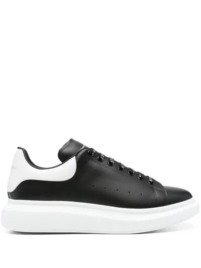 Alexander Mcqueen 'larry' Sneakers In Black Calfskin