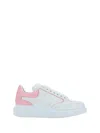 Alexander Mcqueen Oversize Leather Sneaker In White