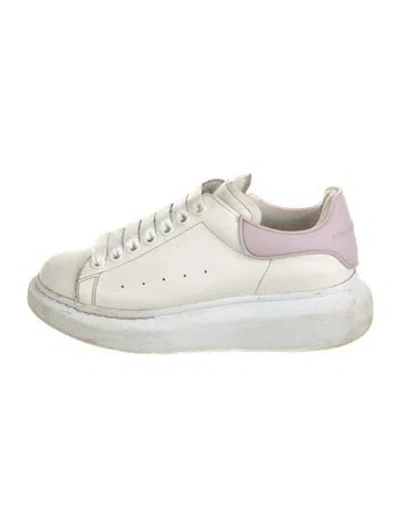 Pre-owned Alexander Mcqueen Larry Sneakers In White