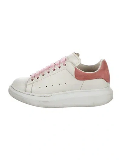 Pre-owned Alexander Mcqueen Larry Sneakers In White