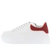Alexander Mcqueen Larry Sneakers 'white Red'