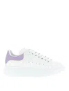 Alexander Mcqueen Leather Oversized Sneakers In Yellow