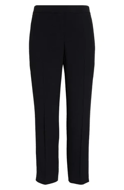 ALEXANDER MCQUEEN MCQUEEN LEAF CREPE CIGARETTE ANKLE PANTS