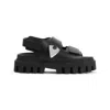 Alexander Mcqueen Leather Platform Sandals