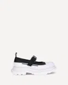 Alexander Mcqueen Leather And Rubber Sneakers In White