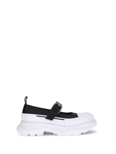Alexander Mcqueen Leather And Rubber Sneakers