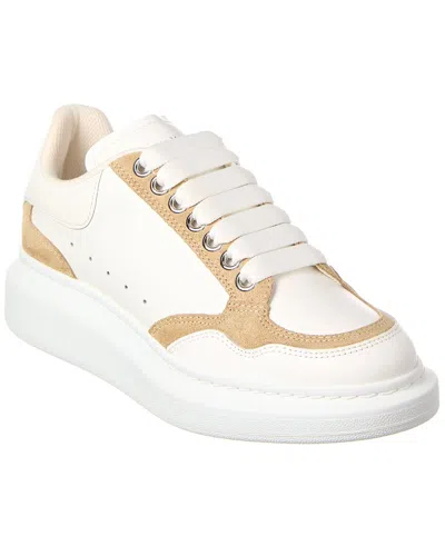 ALEXANDER MCQUEEN ALEXANDER MCQUEEN LEATHER & SUEDE SNEAKER