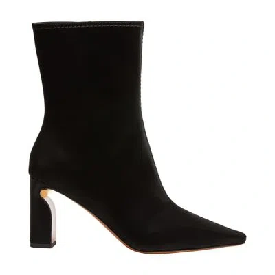 Alexander Mcqueen Leather Ankle Boots In Brown