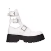 Alexander Mcqueen Leather Ankle Boots