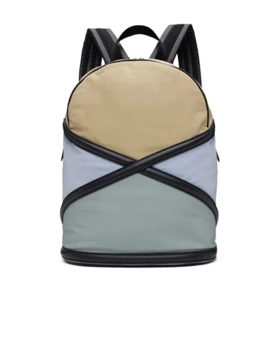 Alexander Mcqueen Leather Backpack In Gray