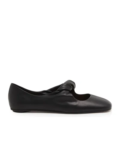 Alexander Mcqueen Leather Ballerinas