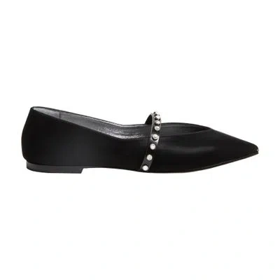 Alexander Mcqueen Leather Ballerinas
