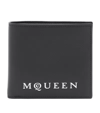 ALEXANDER MCQUEEN LEATHER BIFOLD WALLET