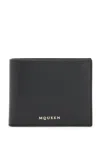 ALEXANDER MCQUEEN LEATHER BIFOLD WALLET WITH