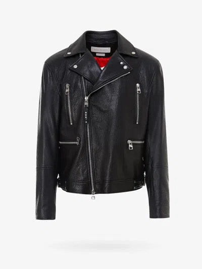 ALEXANDER MCQUEEN LEATHER BIKER JACKET