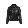 Alexander Mcqueen Slim-fit Zip-detailed Leather Biker Jacket