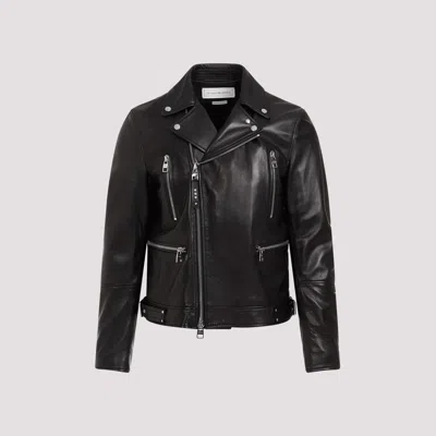 ALEXANDER MCQUEEN LEATHER BIKER JACKET