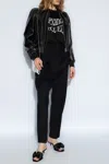 Alexander Mcqueen Leather Bomber Jacket In Black