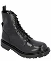 Alexander Mcqueen Leather Boot In Black