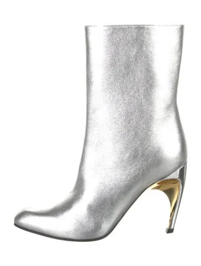 Pre-owned Alexander Mcqueen Leather Boots