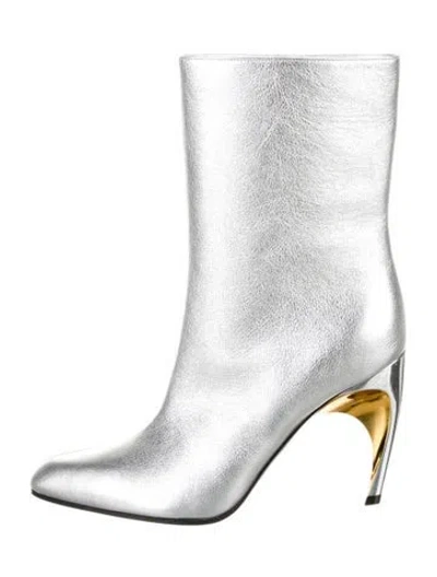 Pre-owned Alexander Mcqueen Leather Boots