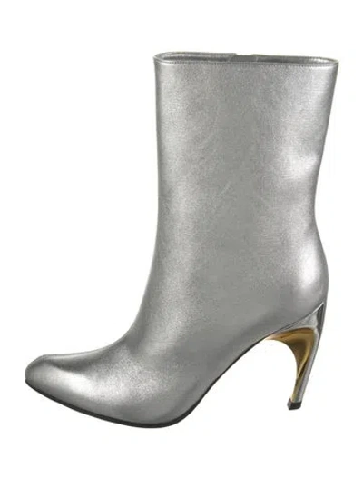 Pre-owned Alexander Mcqueen Leather Boots