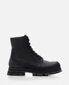 Alexander Mcqueen Wander Ankle Boots In Black