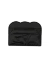 Alexander Mcqueen Embossed Card Holder In Black