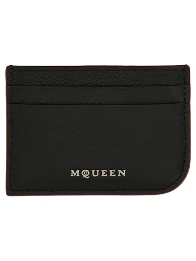 ALEXANDER MCQUEEN LEATHER CARD HOLDER