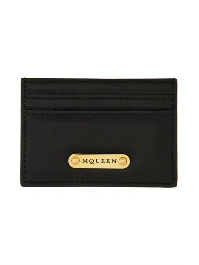ALEXANDER MCQUEEN LEATHER CARD HOLDER