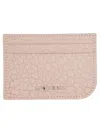 Alexander Mcqueen Alexander Mc Queen Leather Card Holder In Pink
