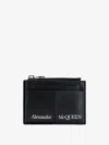 Alexander Mcqueen Men's Card Holder In Black