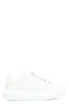 Alexander Mcqueen Leather Chunky Sneakers In White
